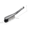 Hand Brush with Stiff Bristles