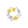 Equilibrium Radiant Daffodil Round Brooch 279412
